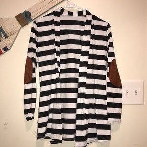 Striped Cardigan.